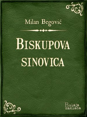 cover image of Biskupova sinovica